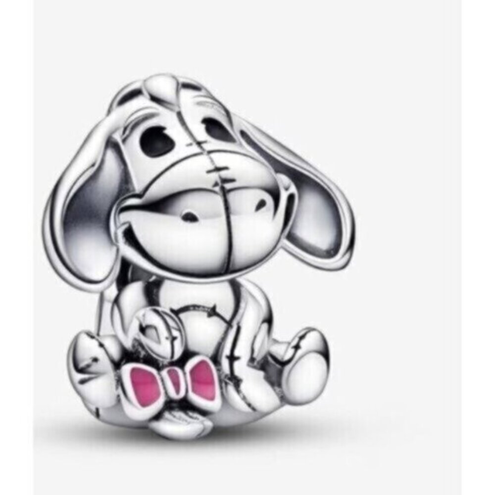 Disney Winnie the Pooh Eeyore Charm, Charms for Pandora Bracelet S925 Silver